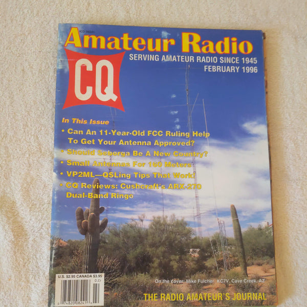 CQ Magazine, Individual Photos, 10 Issues, 1996 (Except July, December)
