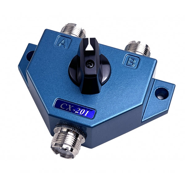 OPEK 2-Way Coax HF/VHF/UHF Antenna Switch, CX-201U, SO-239 Connectors