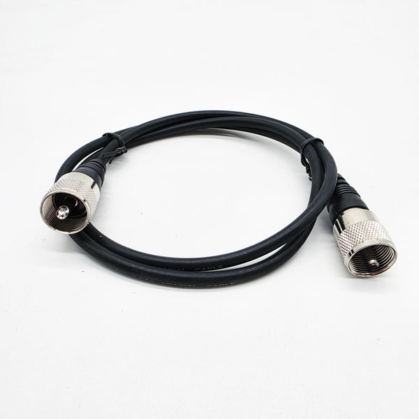 OPEK 3 Ft. RG-58A/U Coax Jumper, PL-259 Ends, WARRANTY