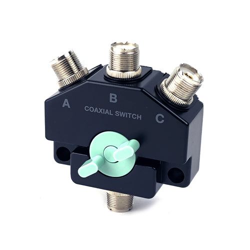 OPEK 3-Way HF/VHF/UHF Antenna Switch, CX-301U,  SO-239 Connectors