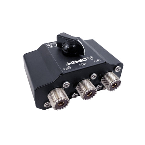 OPEK 3-Way HF/VHF/UHF Antenna Switch CX-5, SO-239 Connectors