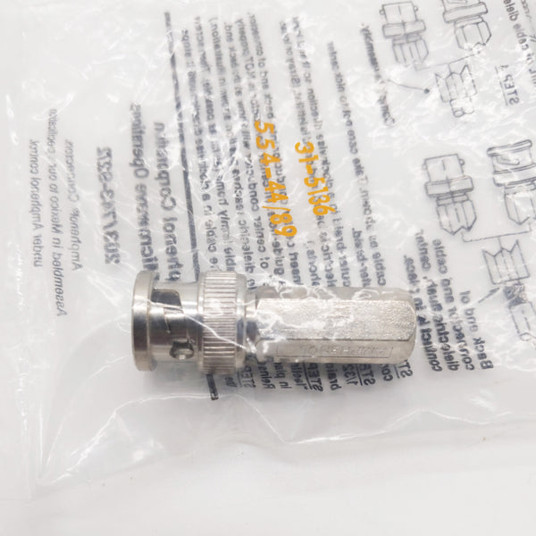 Amphenol Suretwist 031-5136 Male BNC Connector For RG-59, RG-62, 50 Ohm