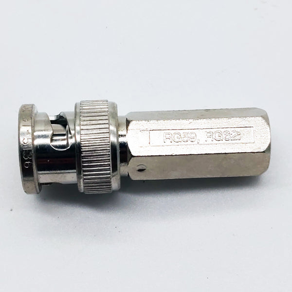Amphenol Suretwist 031-5136 Male BNC Connector For RG-59, RG-62, 50 Ohm