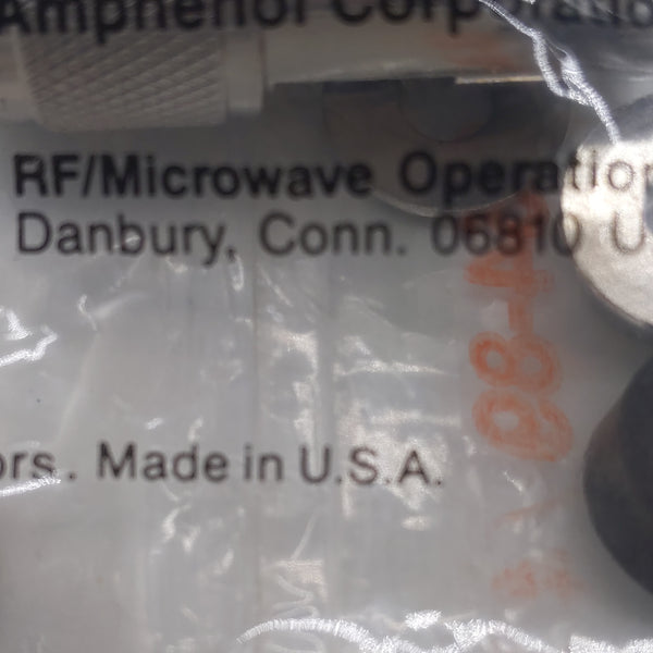 Amphenol USA N Male Cable End RF Connector UG-536/U