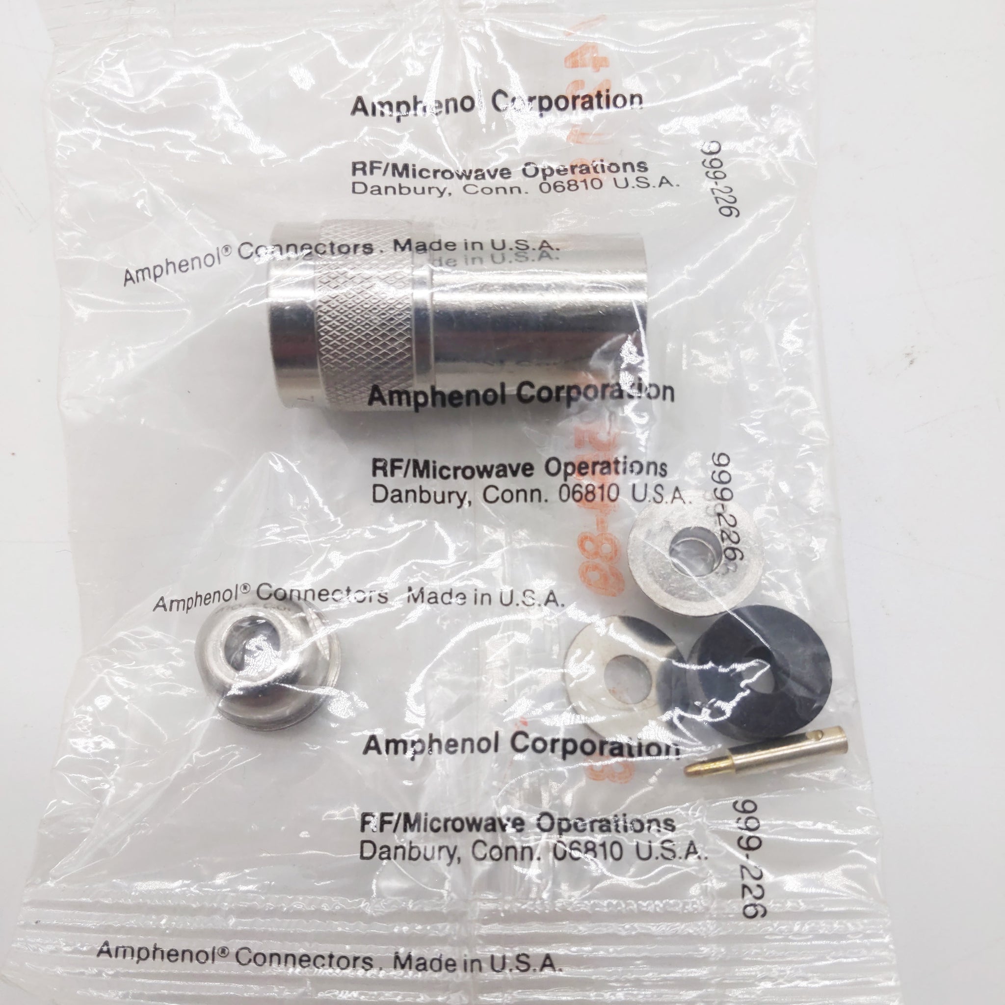 Amphenol USA N Male Cable End RF Connector UG-536/U