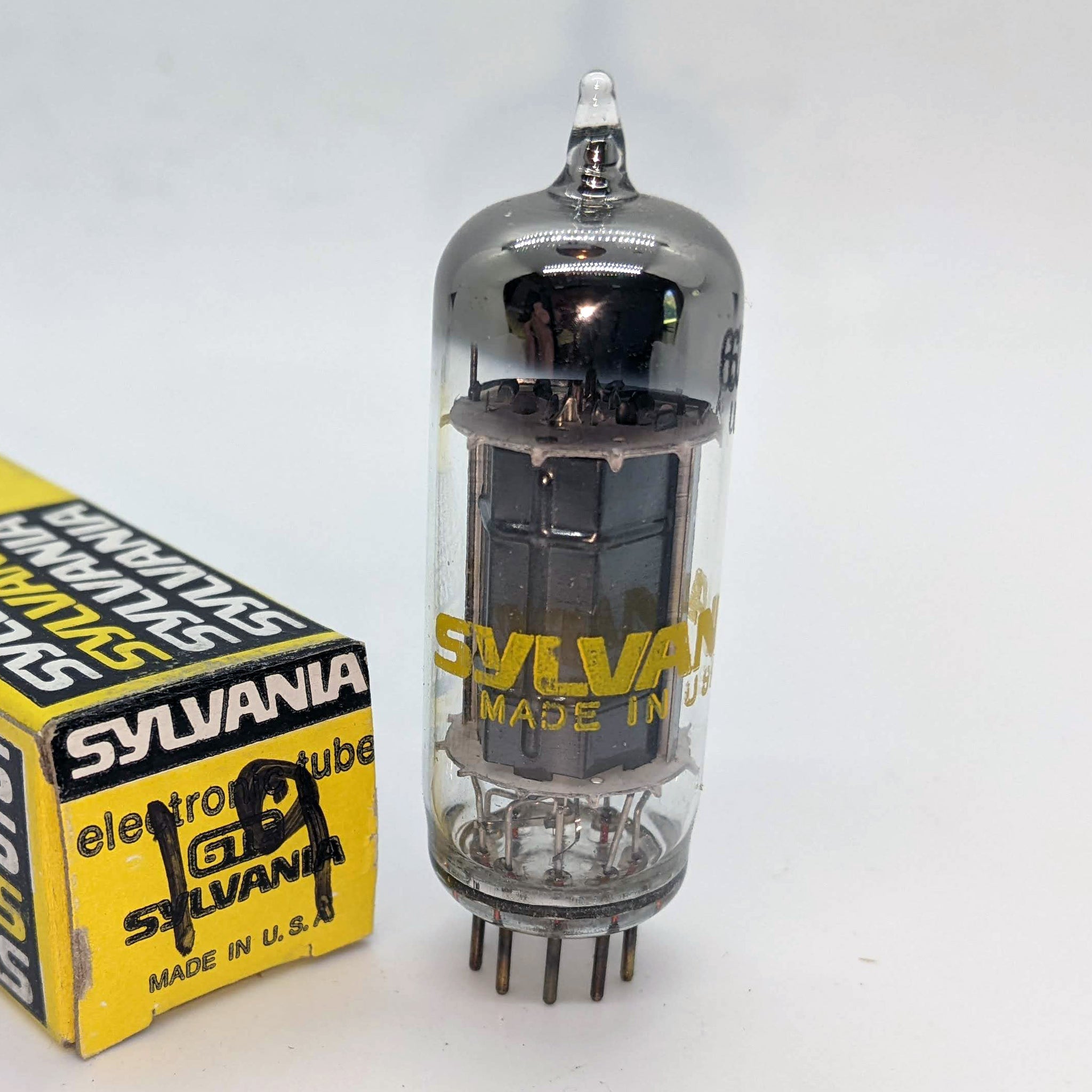 New Sylvania 6JH8 Tube, Tested Strong On Hickok Tester