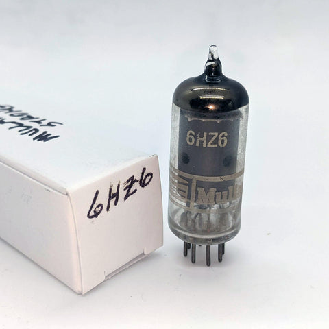 Mullard 6HZ6 Tube, Tested Strong On Hickok Tester