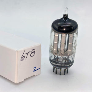 Admiral (GE) 6T8A Tube, 1966 USA, All Four Tests Good On Hickok