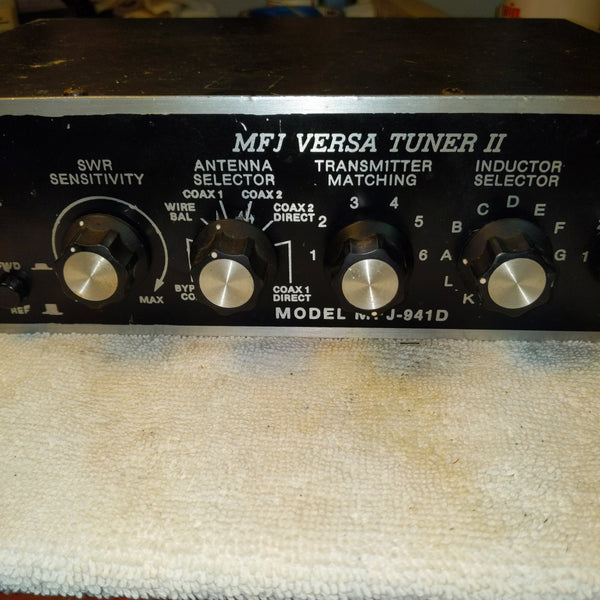MFJ-941D Versa Tuner II, Made in USA, Sold For Parts Or Repair