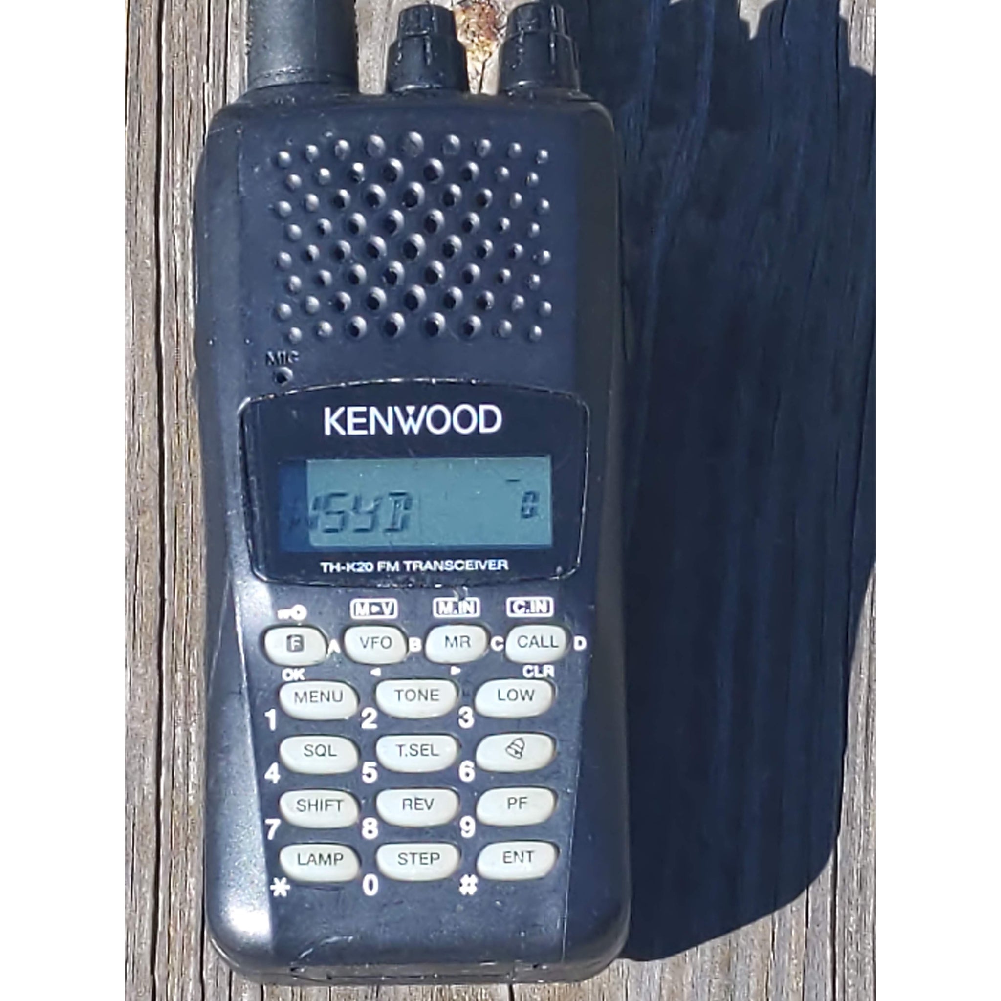 Kenwood TH-K20A Transceiver, Handheld, 2M, With Charger Stand