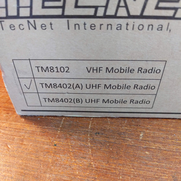TecNet (Maxon) TM-8402A UHF Professional Mobile Radio