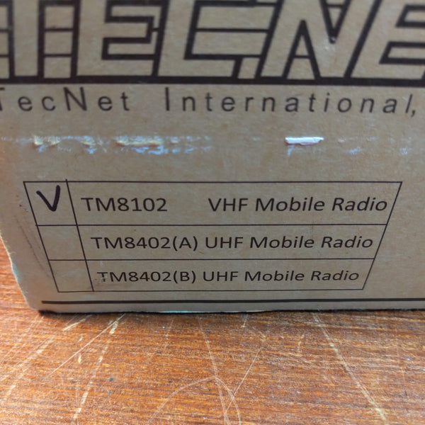 TecNet (Maxon) TM-8102 VHF Professional Mobile Radio
