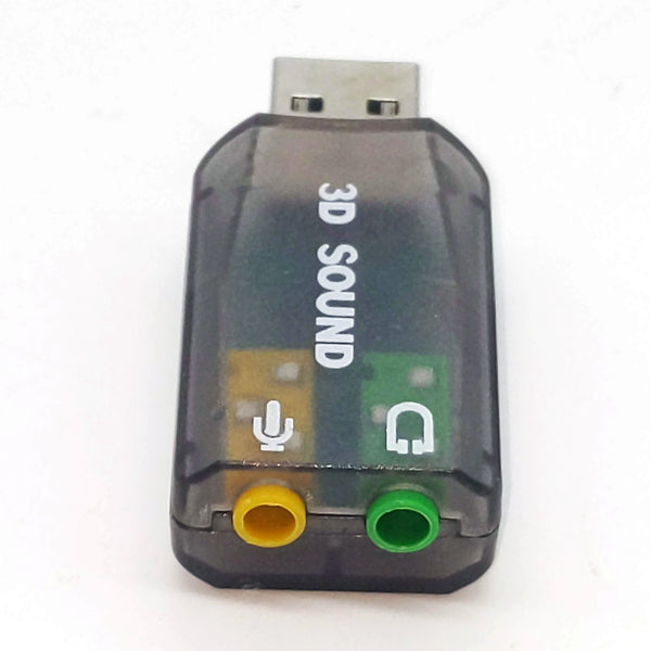 3D Sound Dongle/Sound Card Adapter