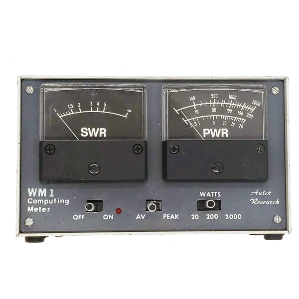 Autek WM1 Computing Meter, SWR/Watt Meter, Works Well, See Video