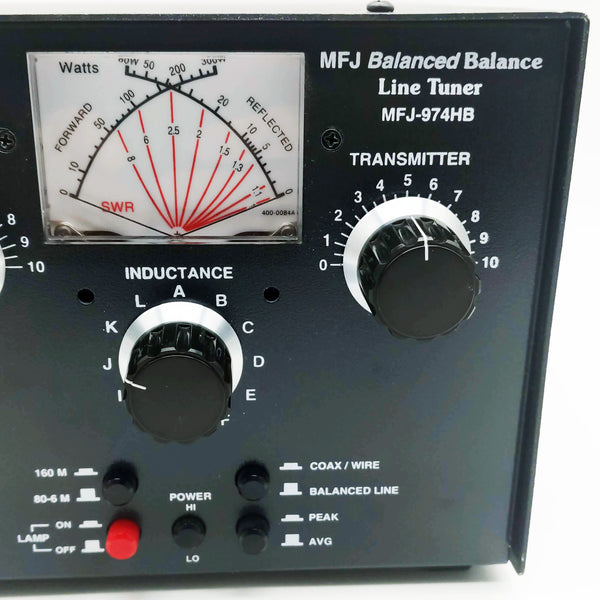 MFJ-974HB Balanced Line Tuner 10-160M, 300W SSB / 150W CW