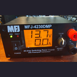 MFJ-4230DMP Switching Power Supply, 30A, Digital Readout