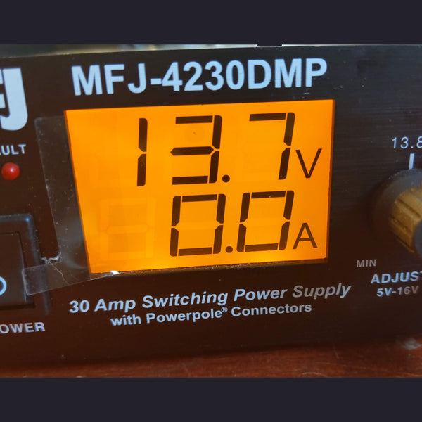 MFJ-4230DMP Switching Power Supply, 30A, Digital Readout