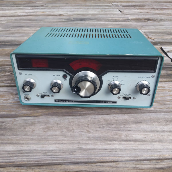 Heathkit HR-1680 Ham Radio Receiver, See Video