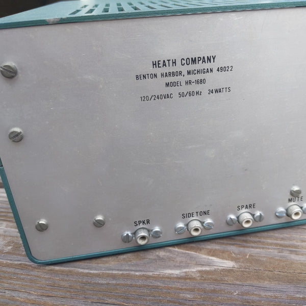 Heathkit HR-1680 Ham Radio Receiver, See Video