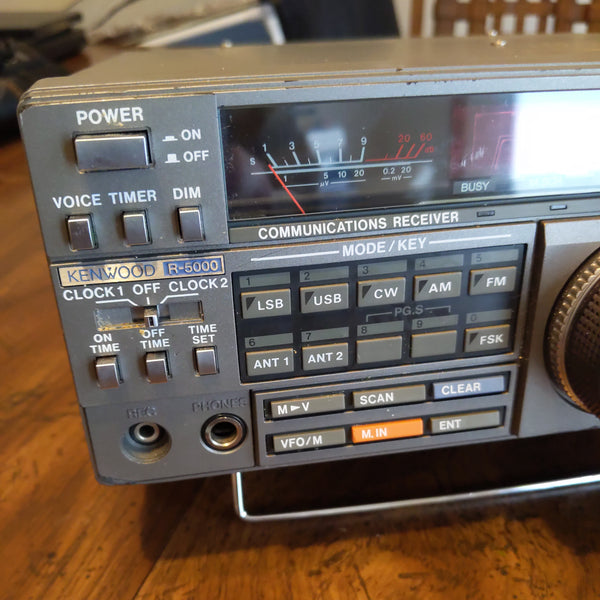 Kenwood R-5000 Communication Receiver, See Video