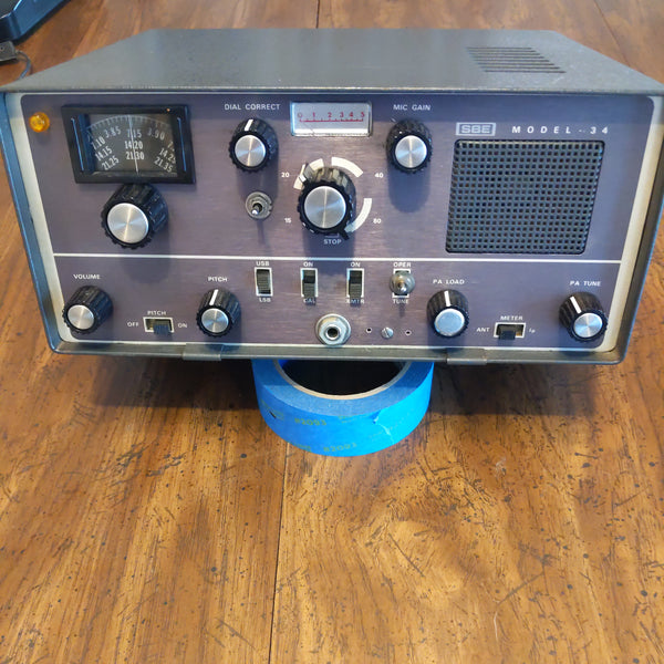 SBE Model 34 SSB/CW Transceiver, 15M, 20M, 40M, 80M