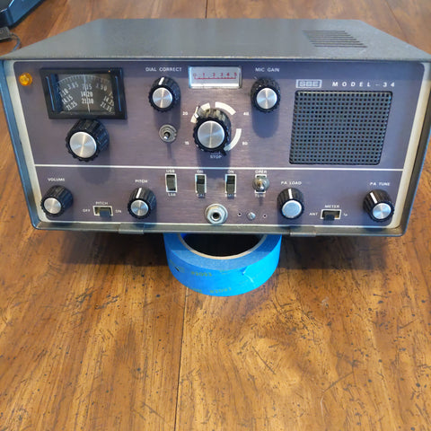 SBE Model 34 SSB/CW Transceiver, 15M, 20M, 40M, 80M