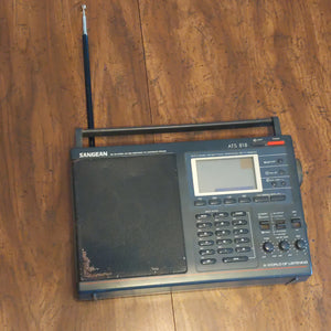 Sangean ATS-818 SW Receiver, For Parts Or Repair