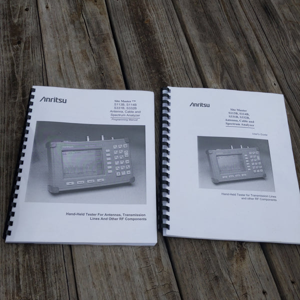 Anritsu S113B Site Master RF Spectrum Analyzer, Case,  Powers Up, See Video, For Parts Or Repair