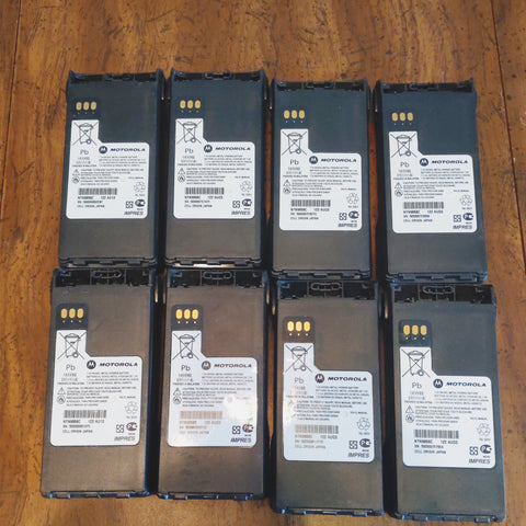 Motorola NTN9858C Batteries (QTY: 8)
