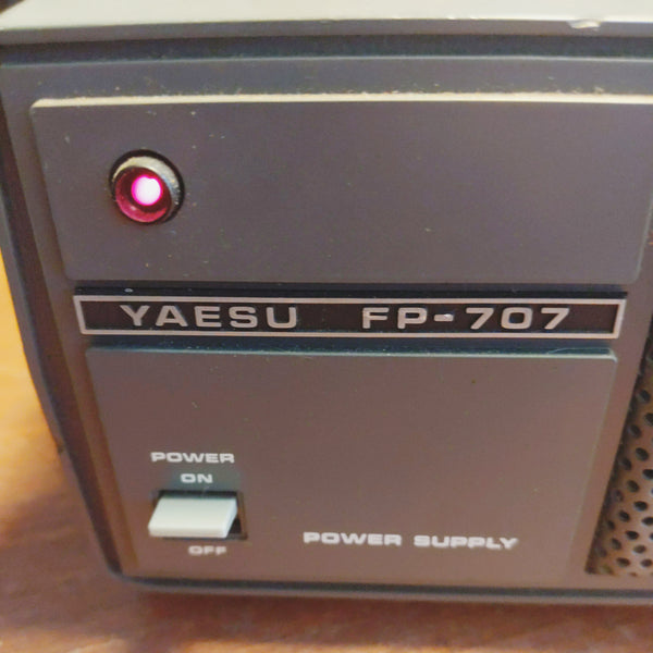 Yaesu FT-707, FP-707, FC-707 Transceiver, Power Supply, Antenna Tuner, All Three