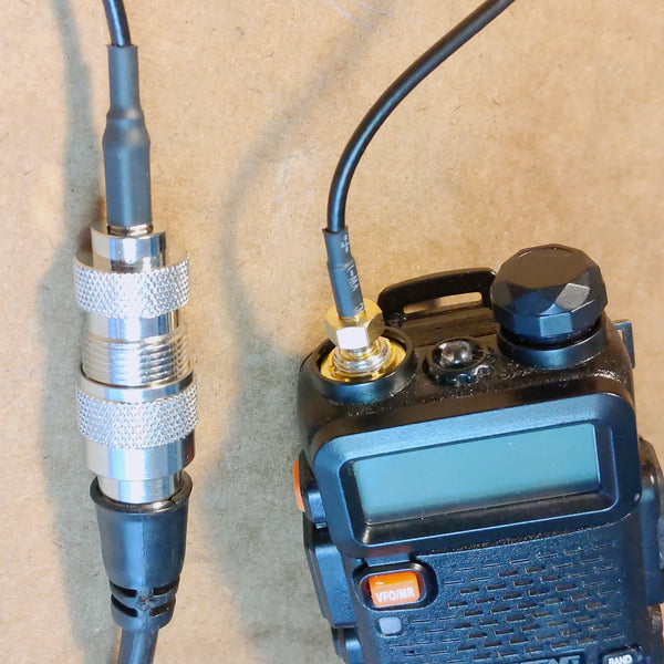 UHF Female (SO-239) To SMA Female 36" Jumper (Adapter Cable) SEE VIDEO