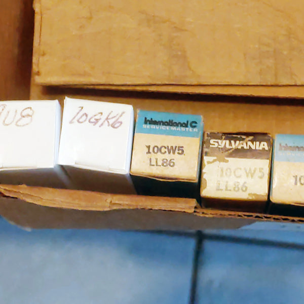 190 Vacuum Tubes, Most Tested, Sold As One Lot