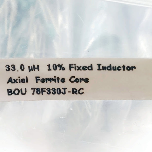 2,000+ Axial RF Fixed Inductors, New, Bourns, In Numbered Bags