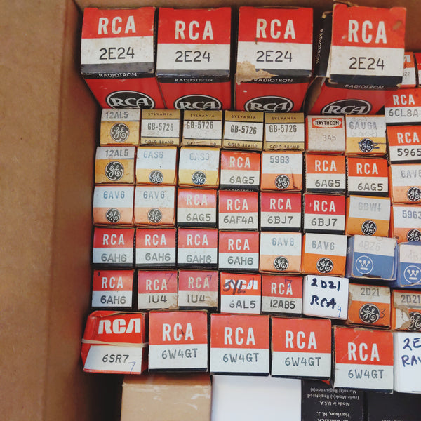 99 Tubes, Mostly NOS, All Hickok Tested, Sold As One Lot