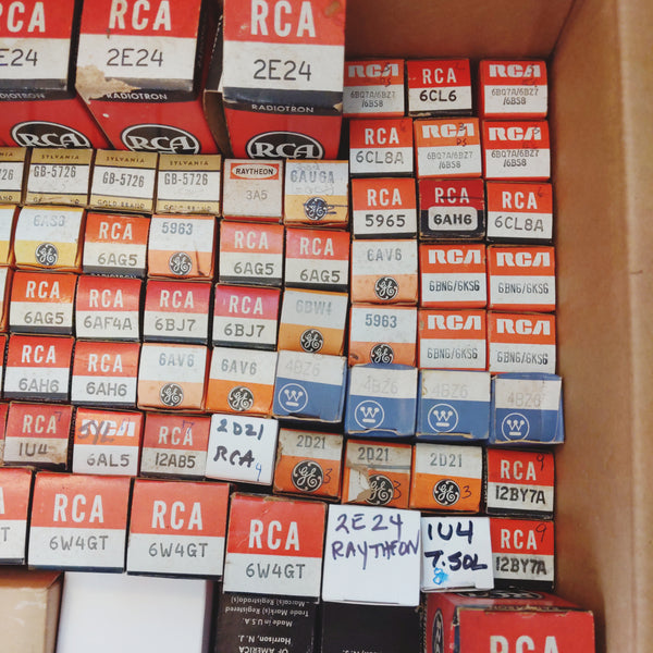 99 Tubes, Mostly NOS, All Hickok Tested, Sold As One Lot