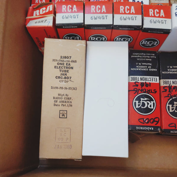 99 Tubes, Mostly NOS, All Hickok Tested, Sold As One Lot