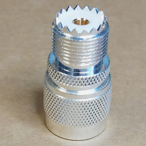 UHF Female (SO-239) To Type N Male Adapter (Best Quality) SEE VIDEO