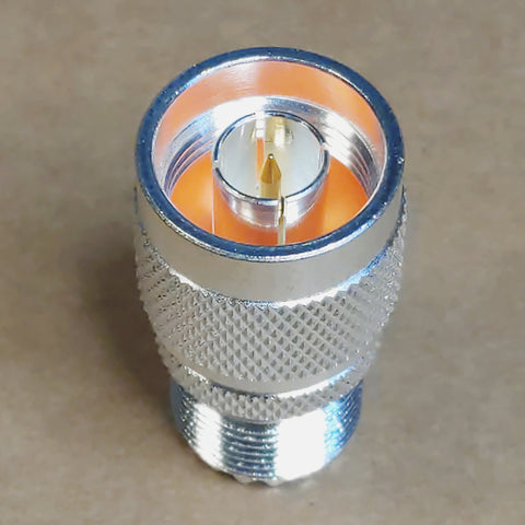 UHF Female (SO-239) To Type N Male Adapter (Best Quality) SEE VIDEO