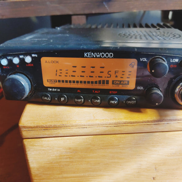 Kenwood TM-241A 2M Mobile Radio, For Parts Or Repair