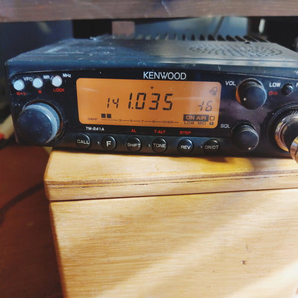 Kenwood TM-241A 2M Mobile Radio, For Parts Or Repair