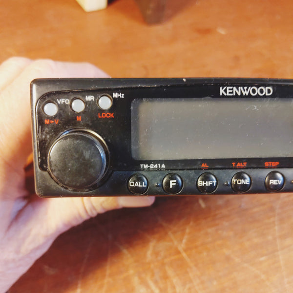 Kenwood TM-241A 2M Mobile Radio, For Parts Or Repair