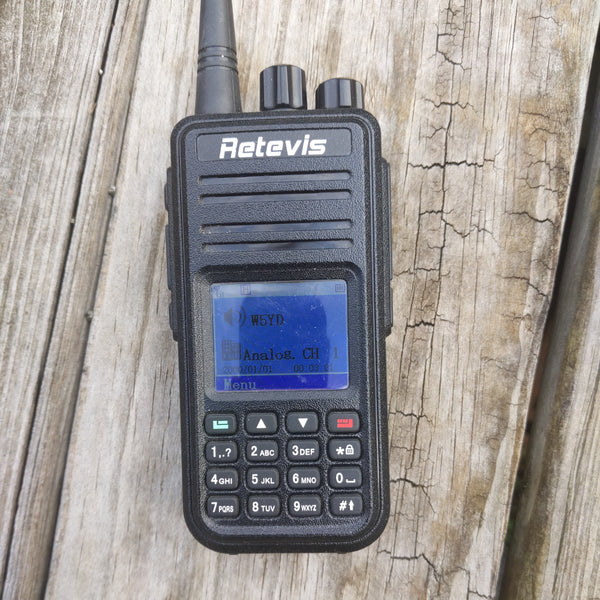 Retevis RT3 VHF Analog/DMR Handheld (HT) With Charger SEE VIDEO