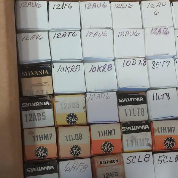 169 Vacuum Tubes, See Photos And Listing Below For Details