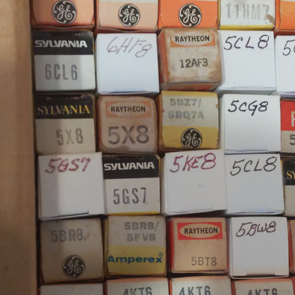 169 Vacuum Tubes, See Photos And Listing Below For Details