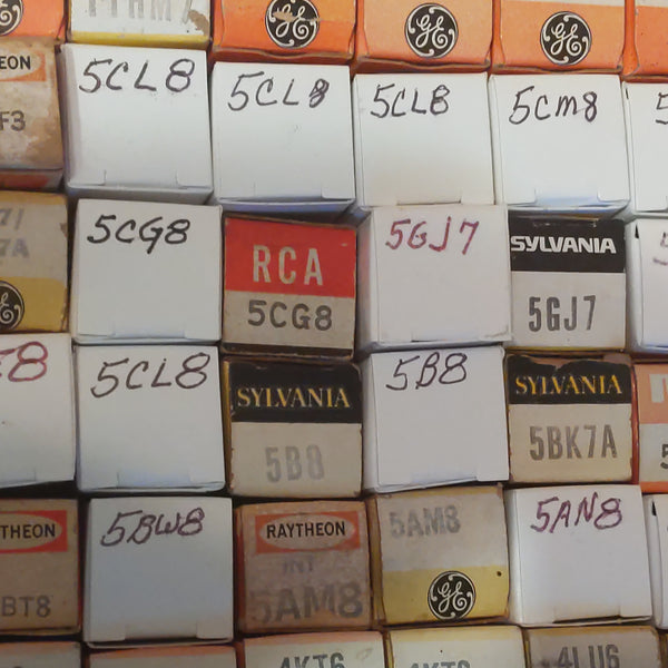 169 Vacuum Tubes, See Photos And Listing Below For Details