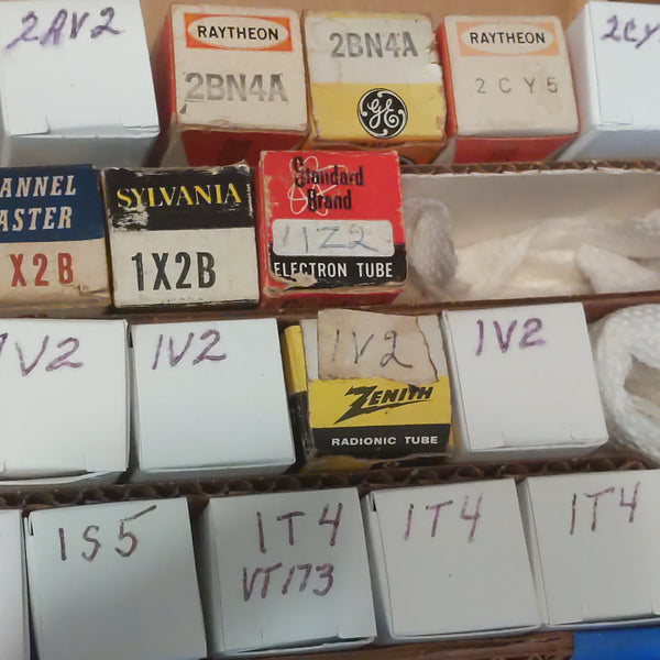 169 Vacuum Tubes, See Photos And Listing Below For Details