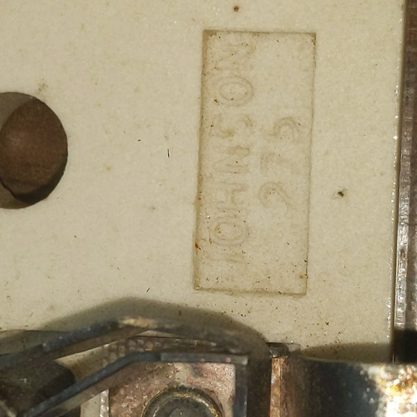 QTY: 2, EF Johnson Tube Socket 122-275-100, 5 Pin Ceramic, For 3-500Z/4-400A Tubes