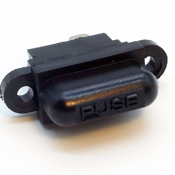 Qty: 5:  ATC/ATO Fuse Holder, Chassis/Panel Mount, With Cover