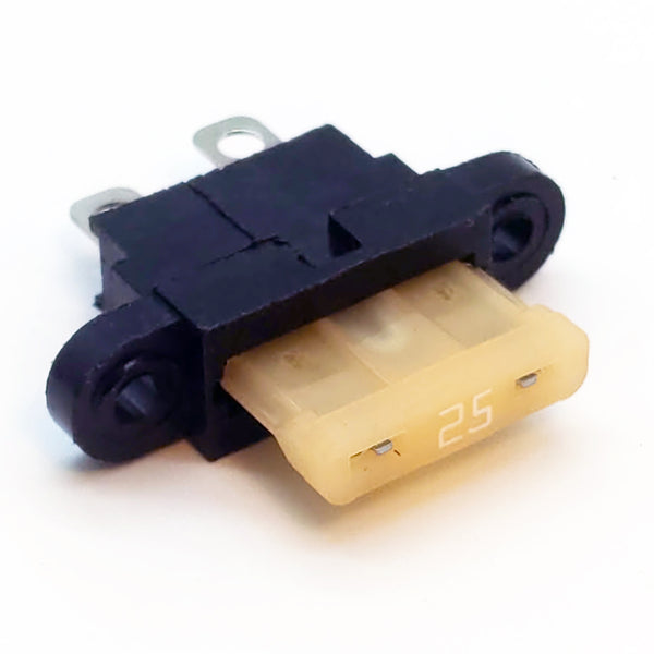 Qty: 5:  ATC/ATO Fuse Holder, Chassis/Panel Mount, With Cover