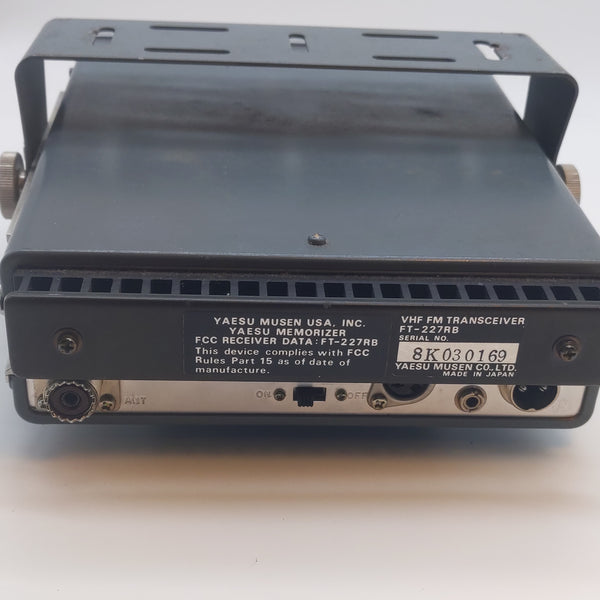 Yaesu FT-227RB 2 Meter Transceiver, SEE VIDEO